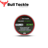 Bull Tackle - Kiwi pergető fonott zsinór UV zöld 150 m