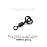 Carp King-Swivel With Two Ring forgó két gyűrűvel-CK9211
